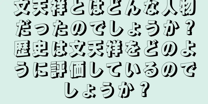 文天祥とはどんな人物だったのでしょうか？歴史は文天祥をどのように評価しているのでしょうか？