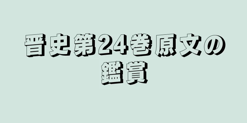 晋史第24巻原文の鑑賞