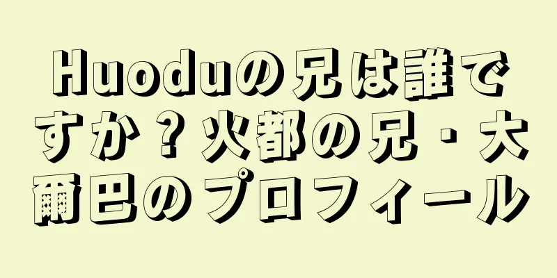 Huoduの兄は誰ですか？火都の兄・大爾巴のプロフィール