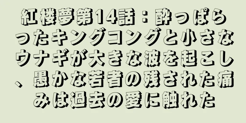 紅楼夢第14話：酔っぱらったキングコングと小さなウナギが大きな波を起こし、愚かな若者の残された痛みは過去の愛に触れた