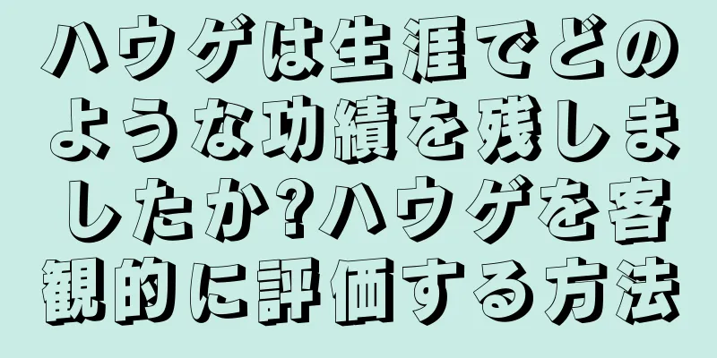 ハウゲは生涯でどのような功績を残しましたか?ハウゲを客観的に評価する方法