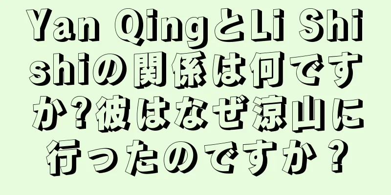 Yan QingとLi Shishiの関係は何ですか?彼はなぜ涼山に行ったのですか？