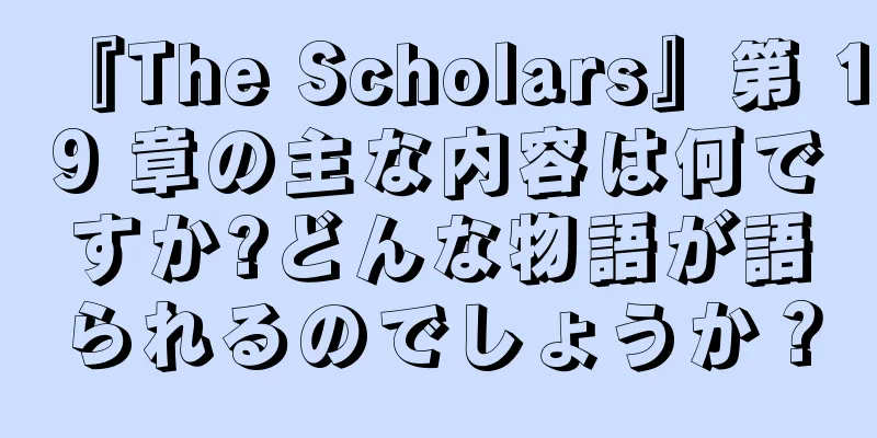 『The Scholars』第 19 章の主な内容は何ですか?どんな物語が語られるのでしょうか？