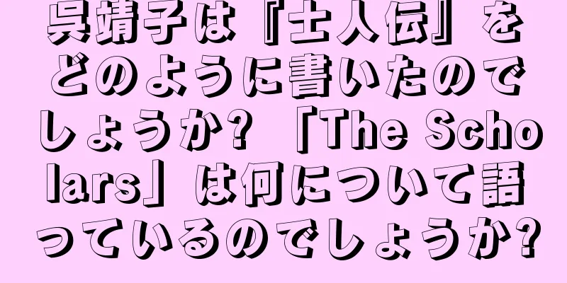 呉靖子は『士人伝』をどのように書いたのでしょうか? 「The Scholars」は何について語っているのでしょうか?